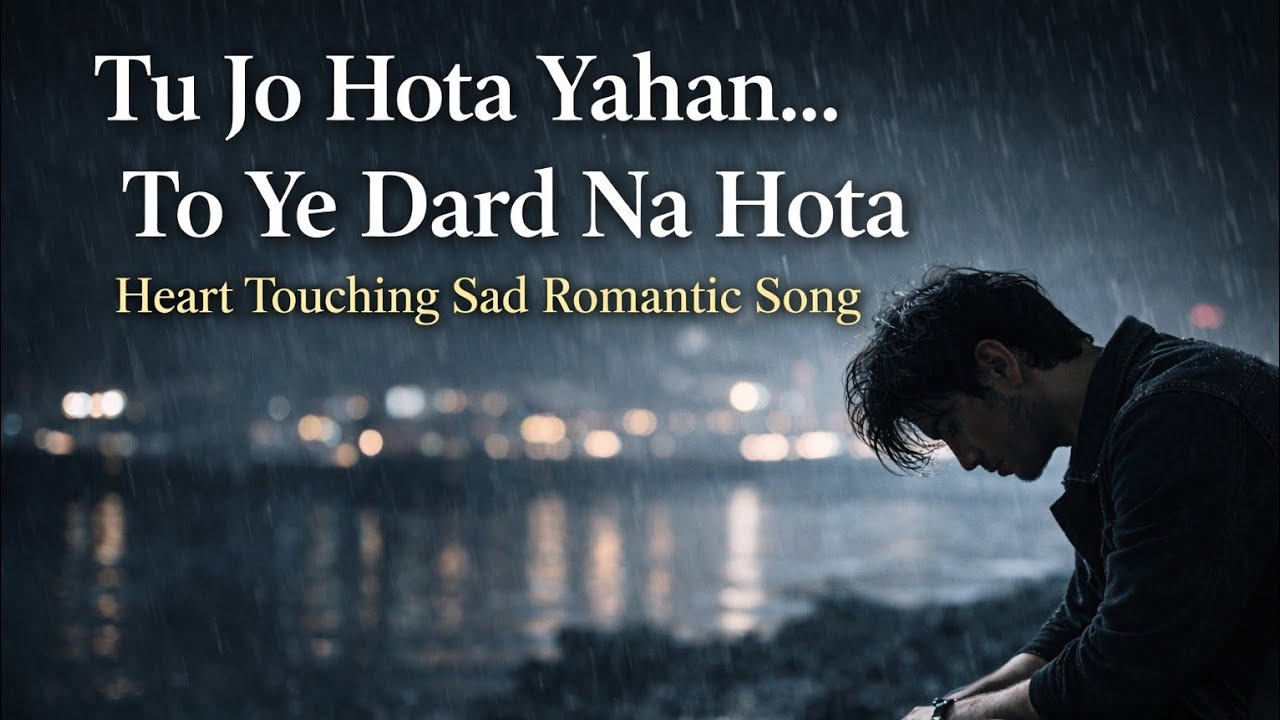 Tu Jo Hota Yahan | Heart Touching Sad Romantic Song | Emotional Original Hindi Song
