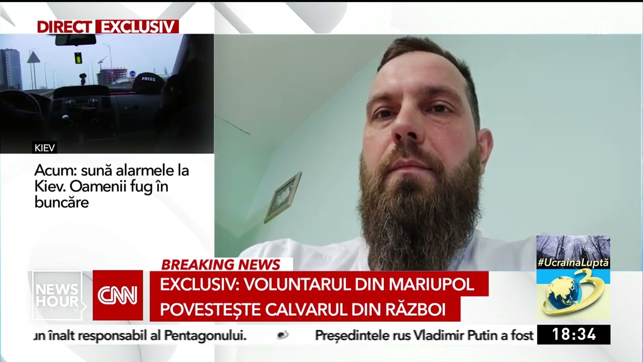 Voluntar la Crucea Roşie din Mariupol: 90% dintre clădirile oraşului sunt distruse