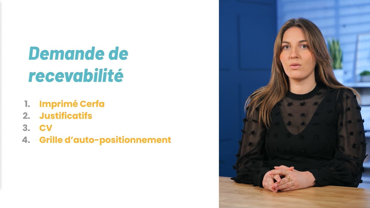 Comment constituer votre dossier de recevabilité à la VAE ?
