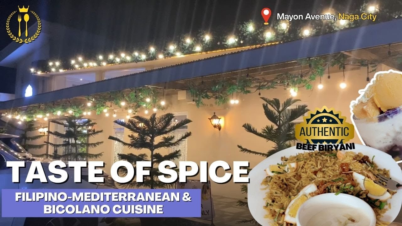 What&rsquo;s Inside &ldquo;Taste of Spice&rdquo; in Naga City | Restaurant Tour 🍴🌿