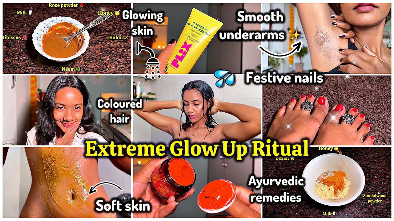 Festive 🌸 Glow Up 💦✨ | Extreme Self-Care 🔥