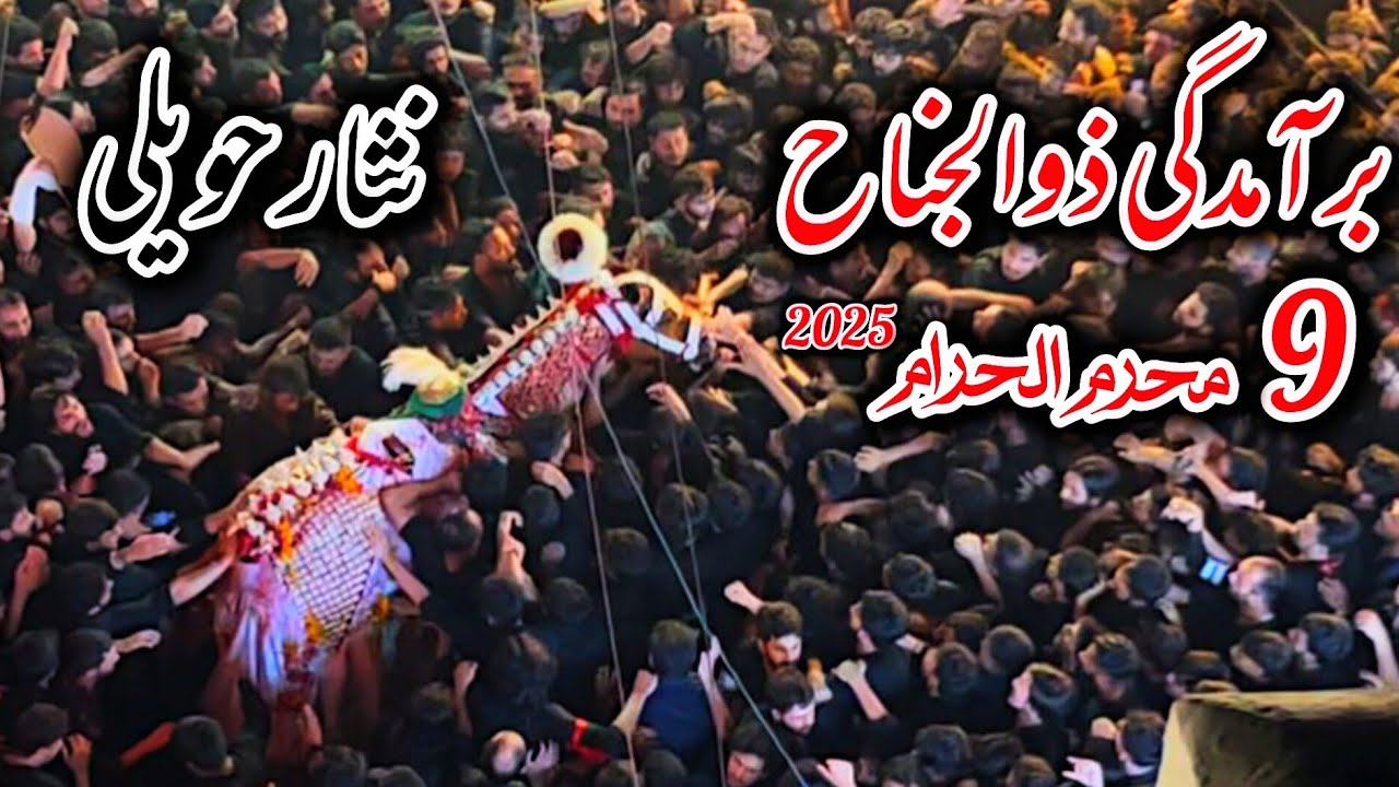 Baramdagi Zuljanah | 9 Muharam 2025 | Nisar Haveli Mochi Gate  Lahore #foryou #shabeashoor #2025