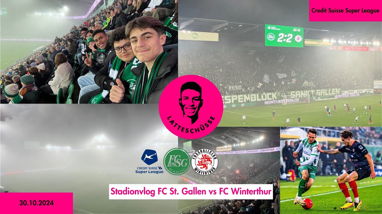 Am FCSG wird id Nebelsuppe gspuckt..🤷🏾‍♂️ | StadionVlog FCSG 🆚 FC Winti mit de Community!😍🔥