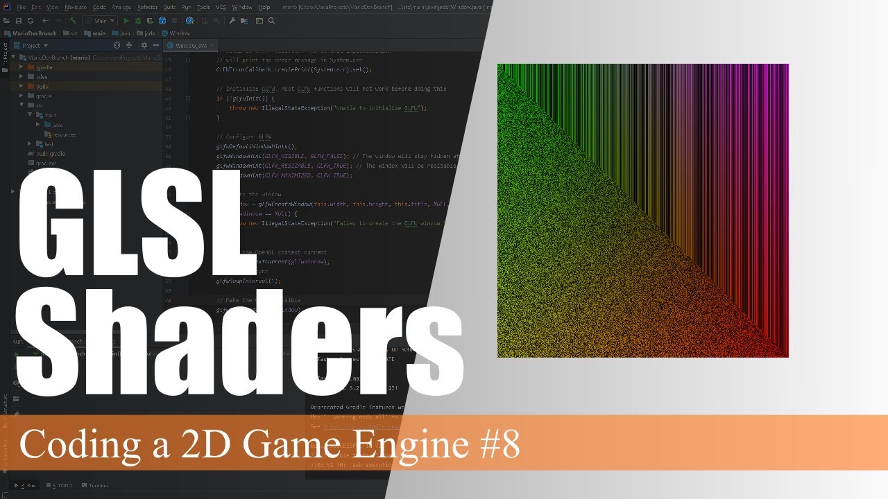 Шейдеры GLSL | Программирование 2D-игрового движка на Java #8