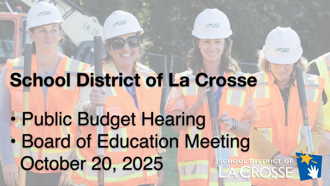 Public Budget Hearing & Board of Education Regular Meeting - October 20, 2025
