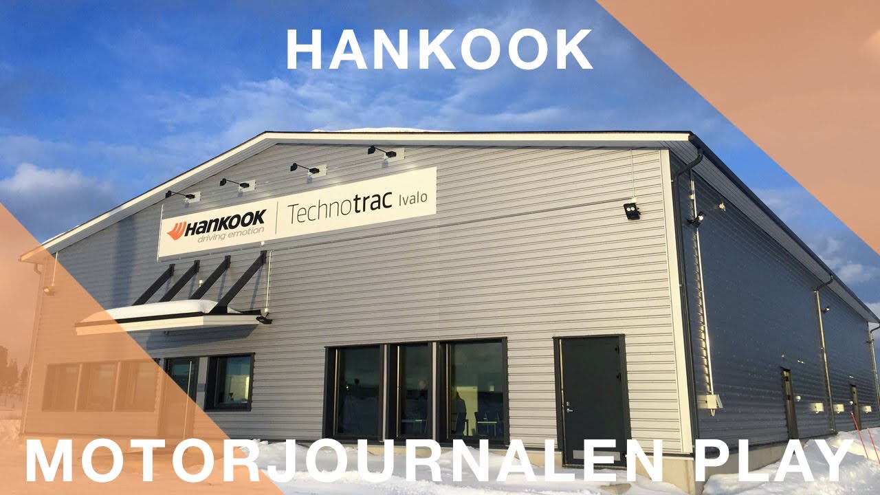 Hankook vinterdäck i Ivalo, test och utveckling.