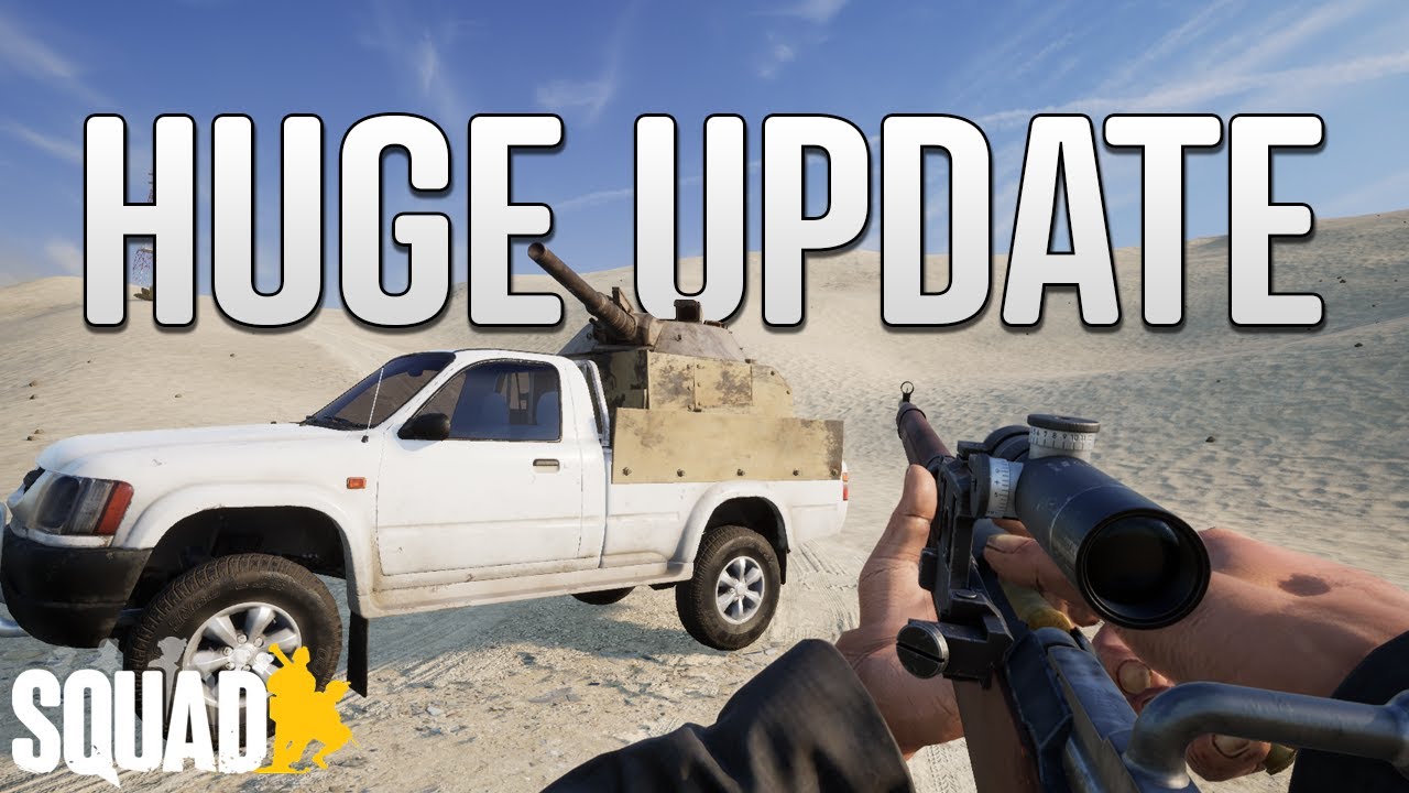 SQUAD'S NEWEST UPDATE BRINGS BOLT ACTIONS, NEW VEHICLES AND SO MUCH MORE | Squad V2 Playtest Update