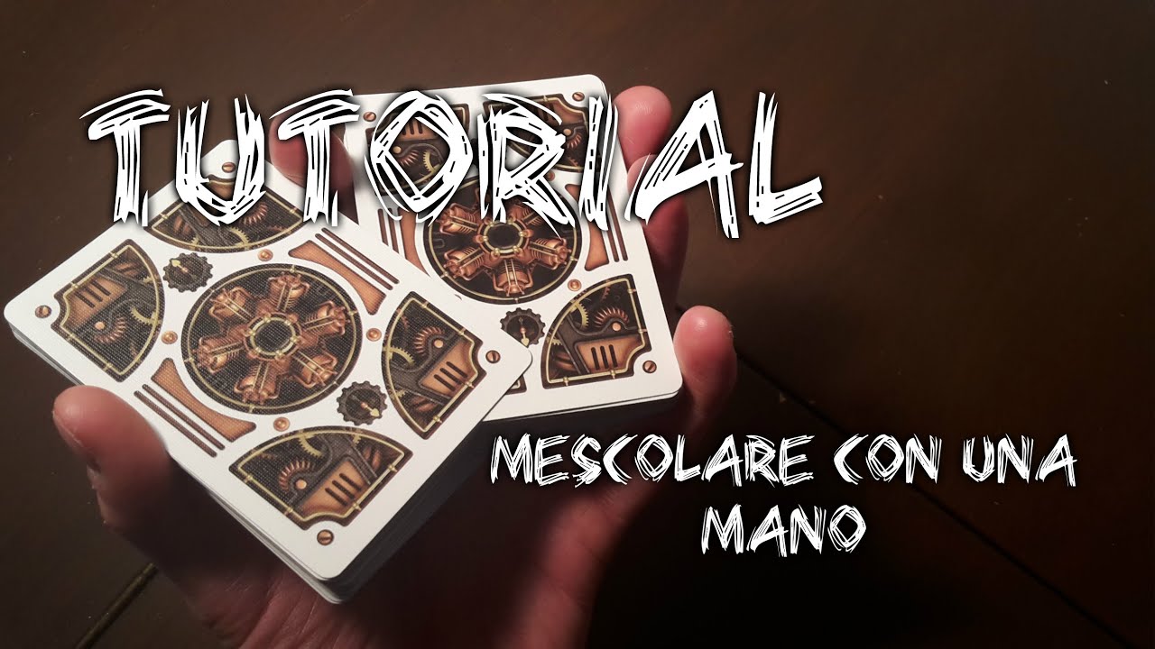 TUTORIAL | Come Mescolare Con Una Mano | One Handed Shuffle