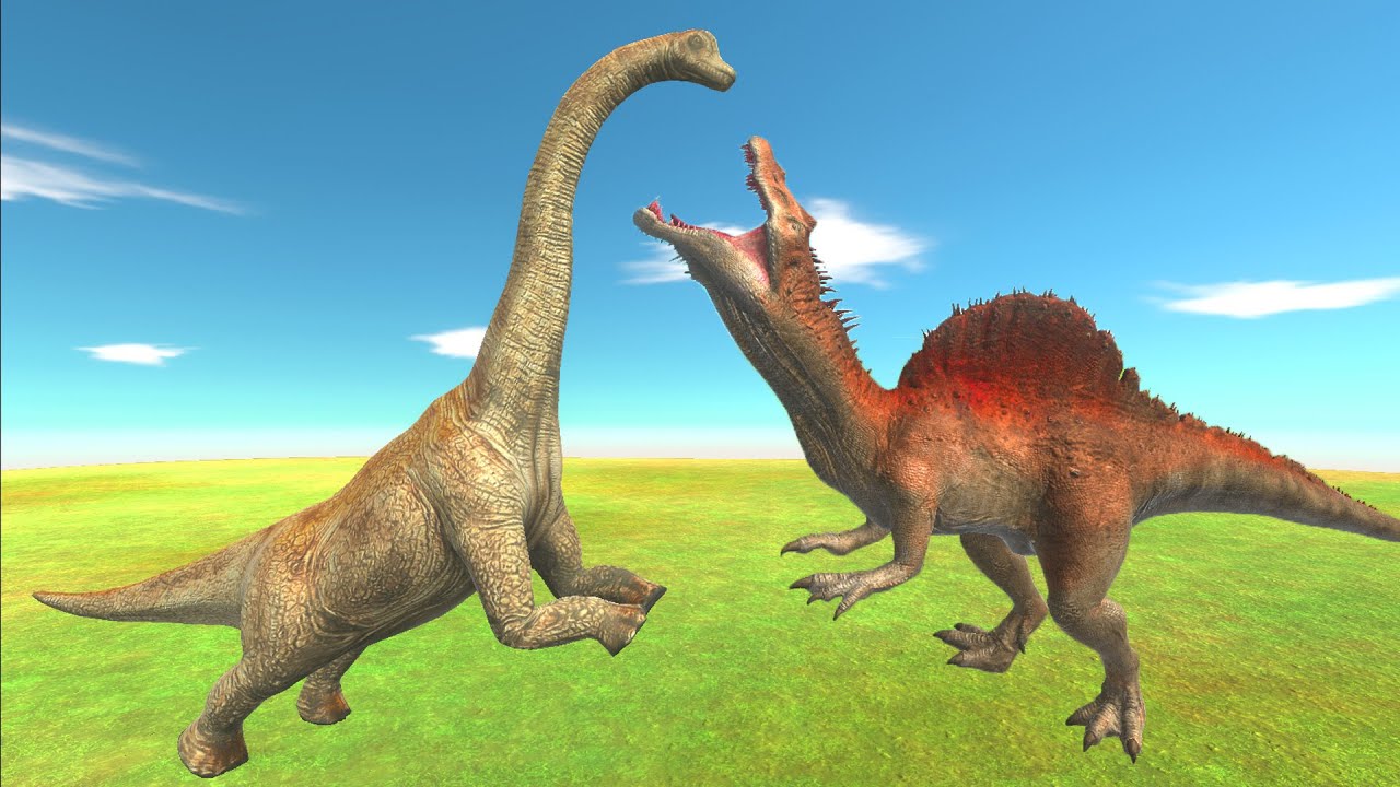 Carnivore Dinosaurs vs Herbivore Dinosaurs - Animal Revolt Battle Simulator