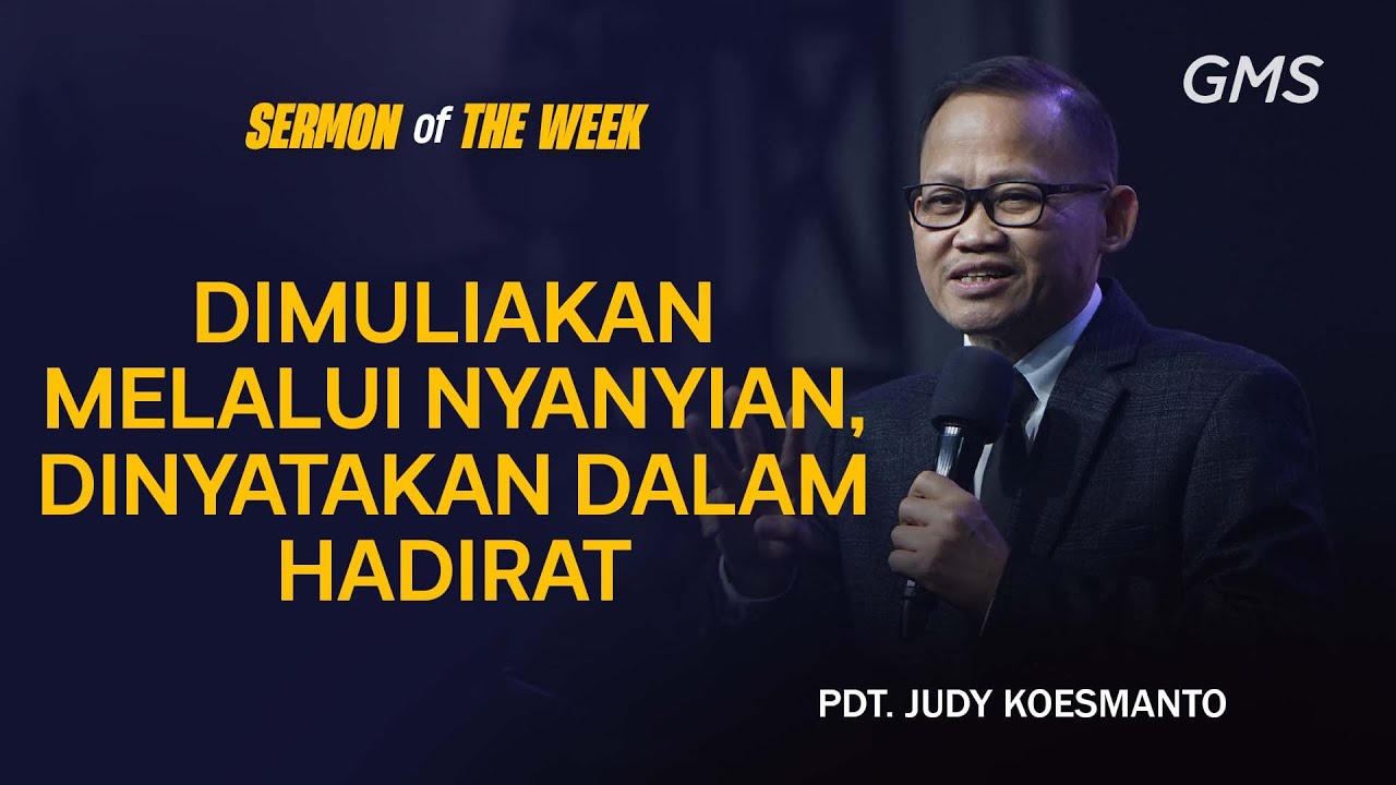 Проповедь недели | Прославление через песню, провозглашаемое в присутствии - Преподобная Джуди Ко...