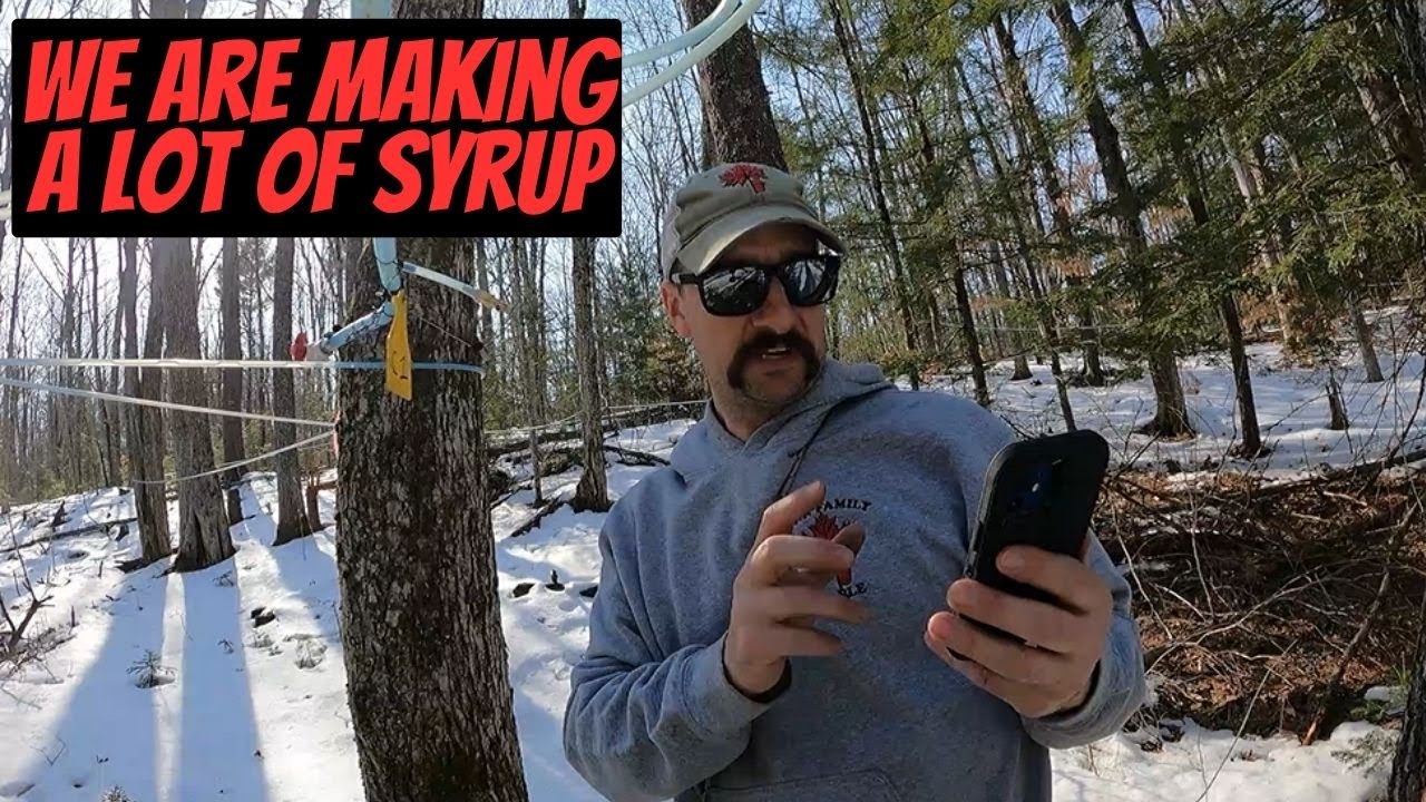 We are running out of room for syrup