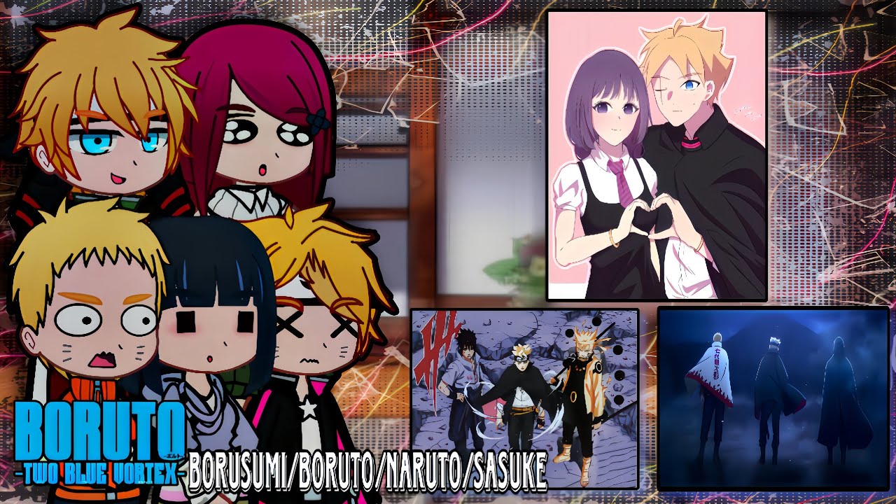 Naruto Family + Hinata React To Future // Borusumi/Naruto/Sasuke.