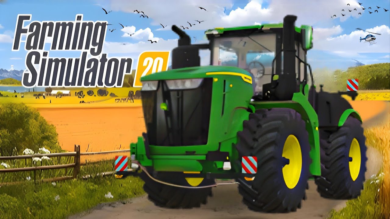 Геймплей FS 20 с использованием САМЫХ МОЩНЫХ технологий | Таймлапс Farming Simulator 20 на Androi...