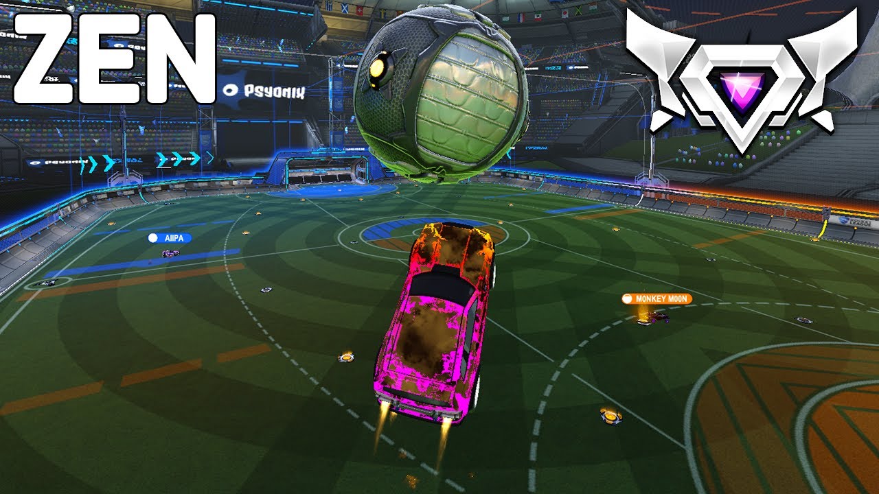 ZEN Rocket League Gameplay 1 HOUR (SSL 2v2)
