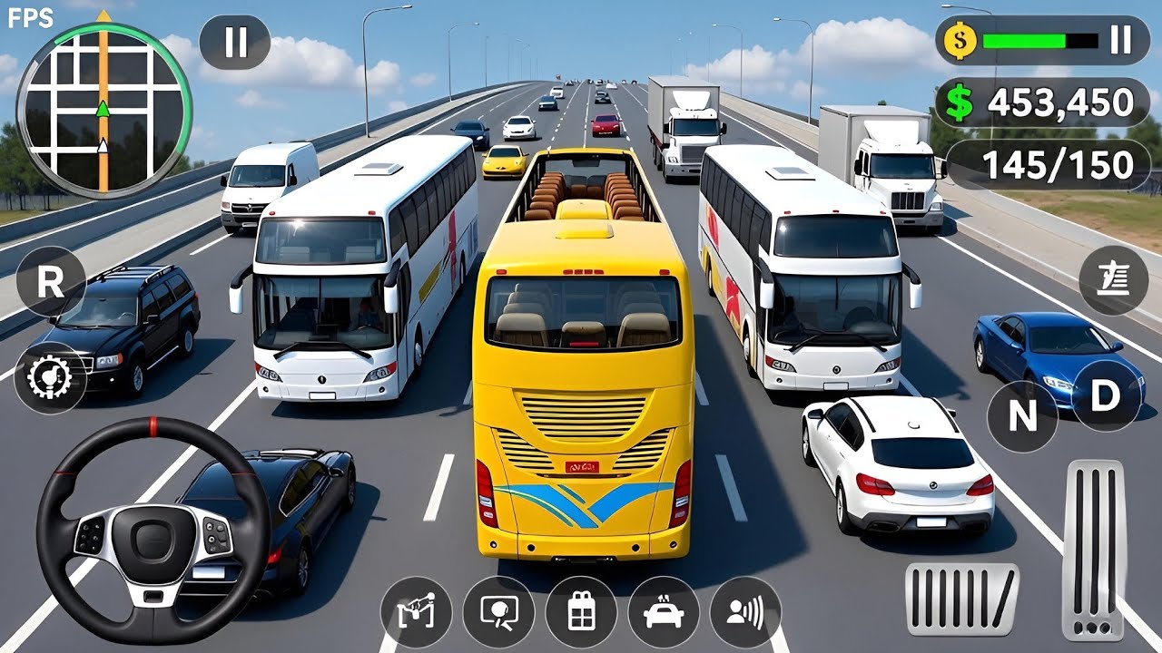 Malaysia Bus Simulator Android Gameplay - Real Bus Game Experience - Android Gameplay