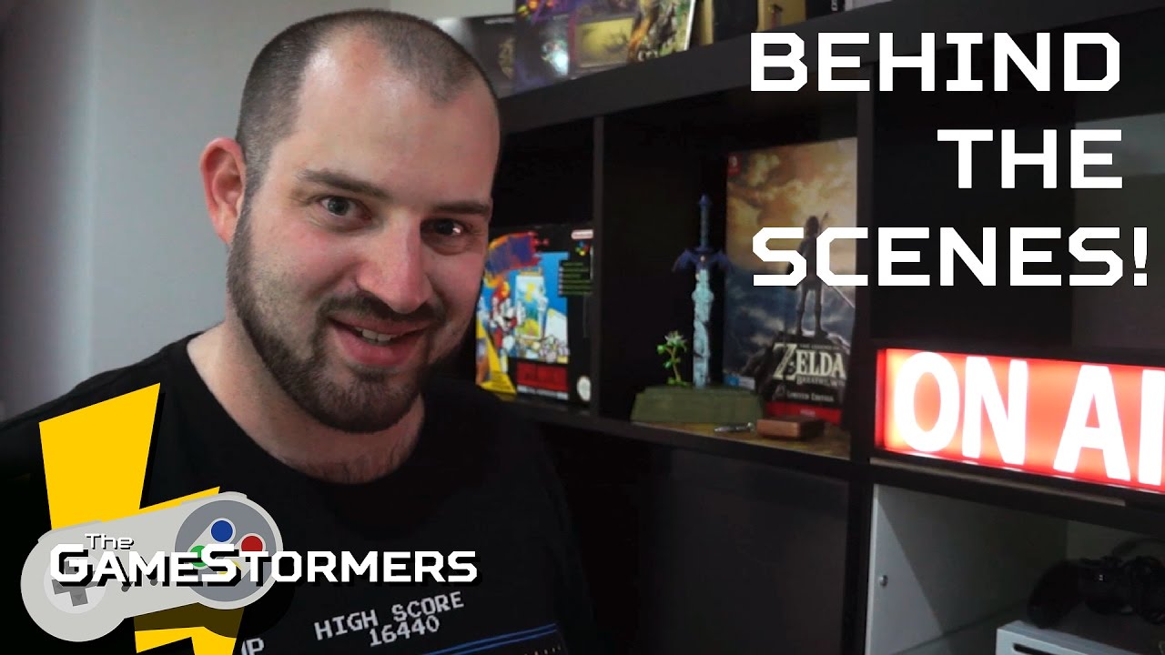 BEHINDS THE SCENES @ The GameStormers!