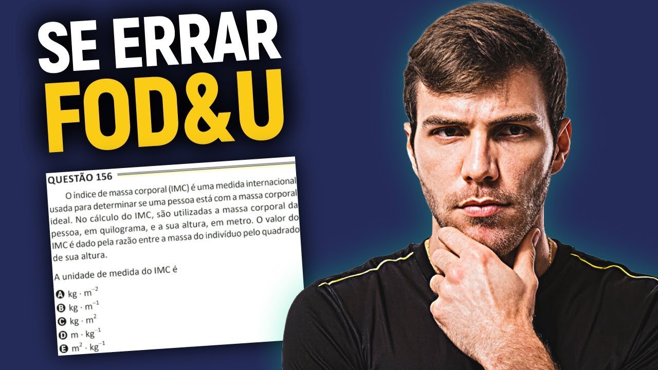 Essa Questão Cai Todo Enem e Pontua Demais