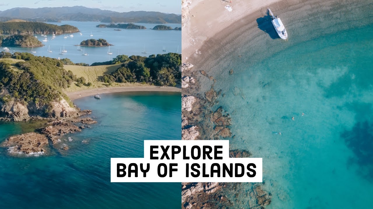 Exploring the world famous "BAY OF ISLANDS" in New Zealand - 4k Vlog