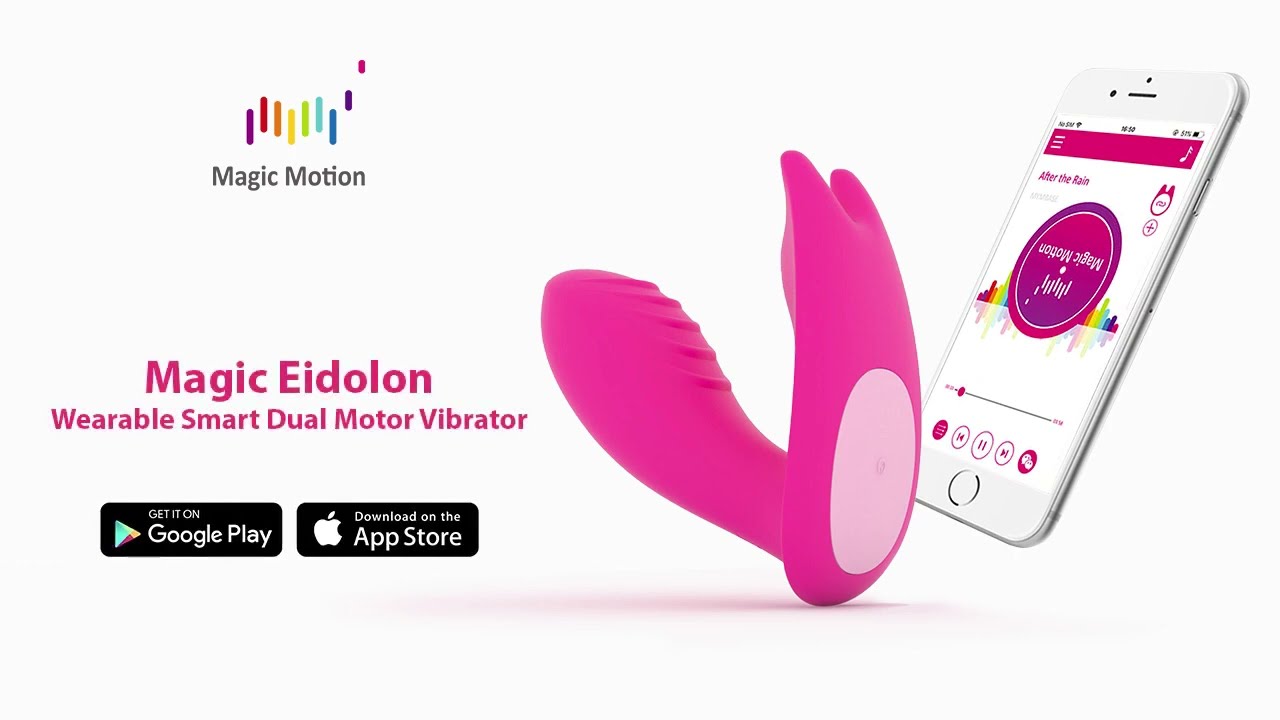 Magic Motion Magic Eidolon App Controlled Smart Wearable Dual Motor Vibrator