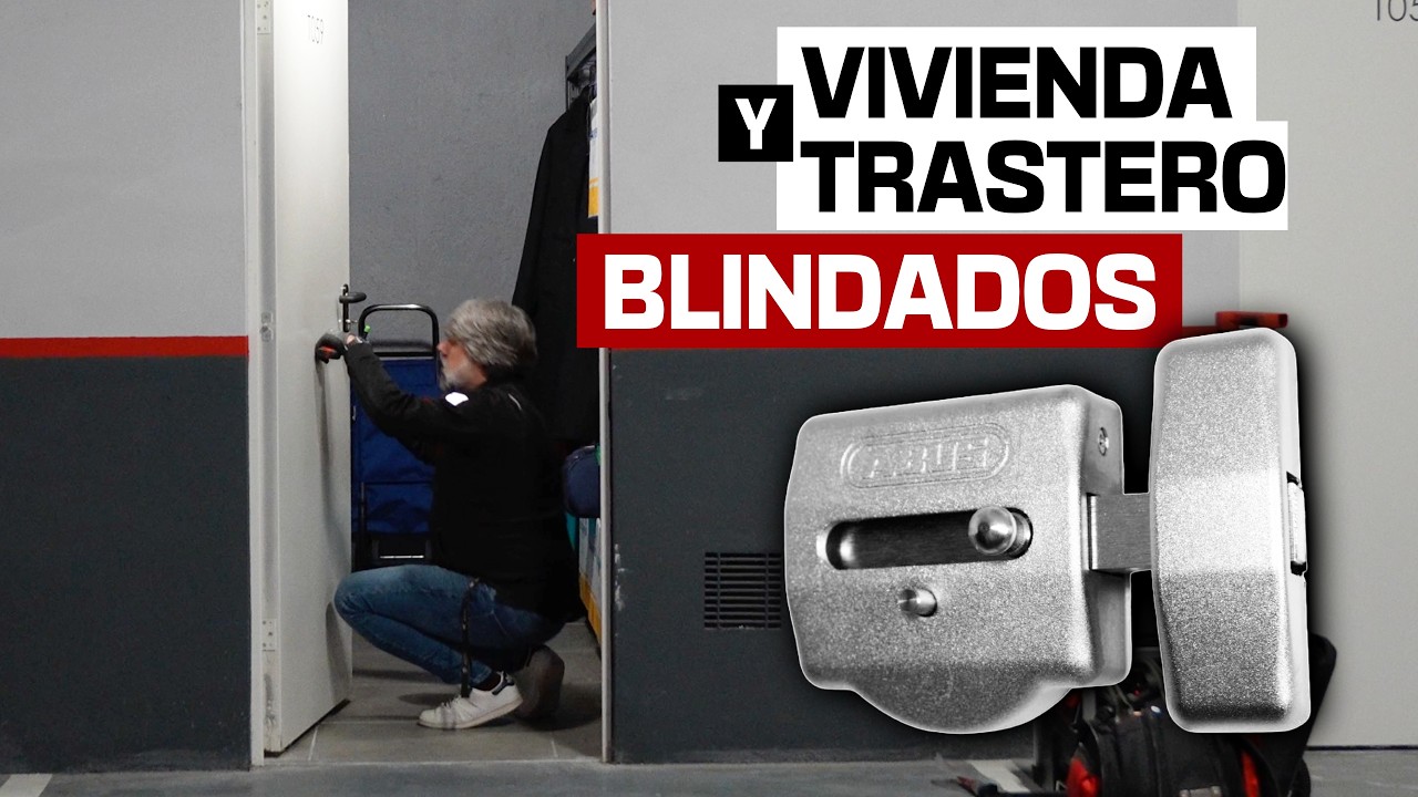 As&iacute; blindamos esta vivienda y su trastero. Doble instalaci&oacute;n de m&aacute;xima seguridad.