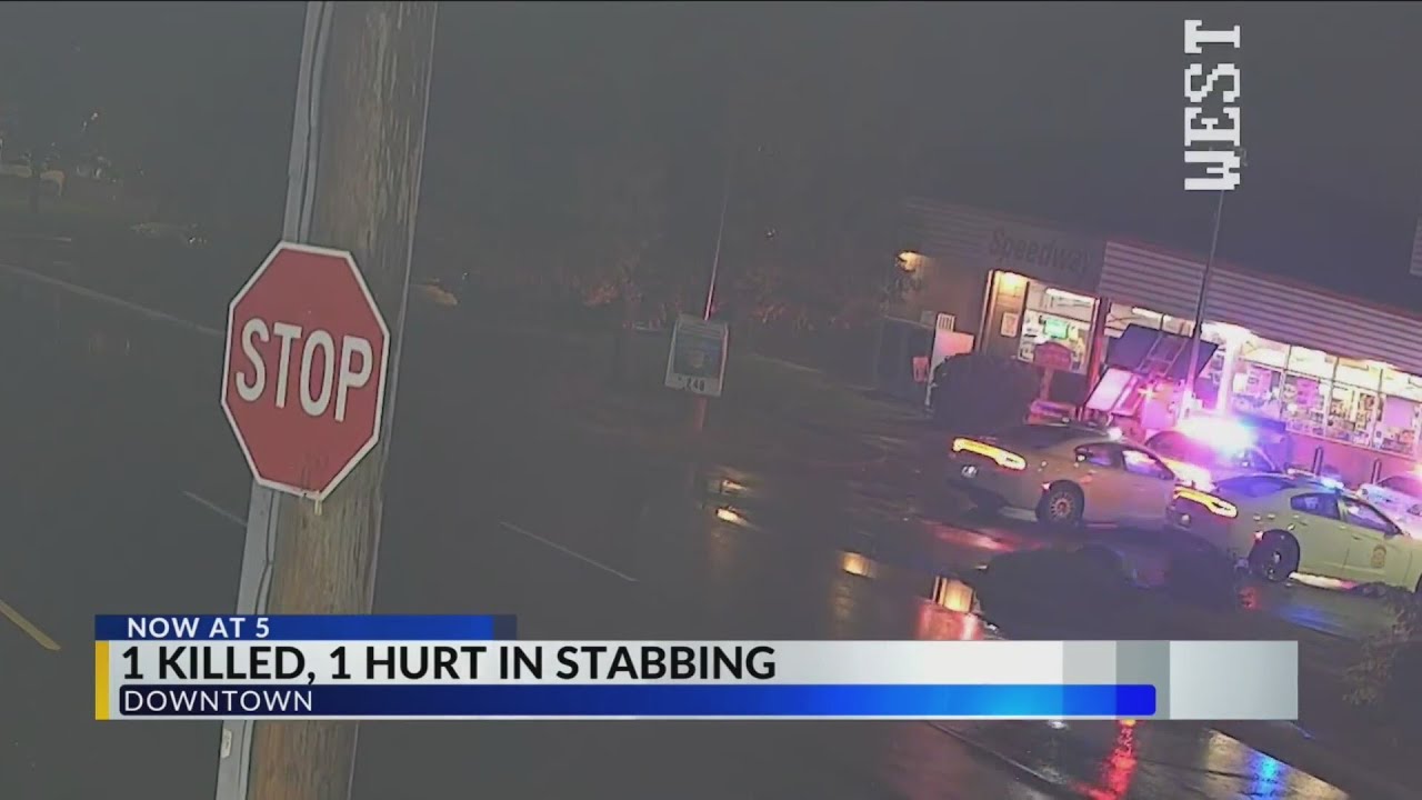 1 dead, 1 stable following stabbing in downtown Indy
