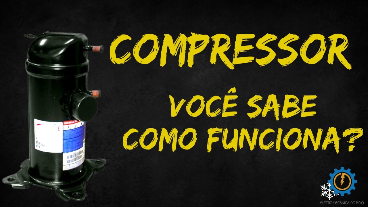 Como funciona o Compressor Scroll