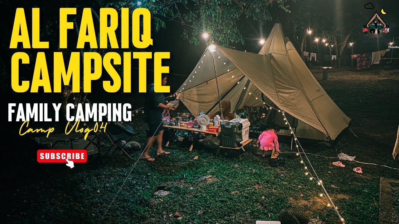 Campsite Viral di Kedah | Al Fariq Campsite Yan Kedah | Air Sungai Jernih. #familycamping #camping