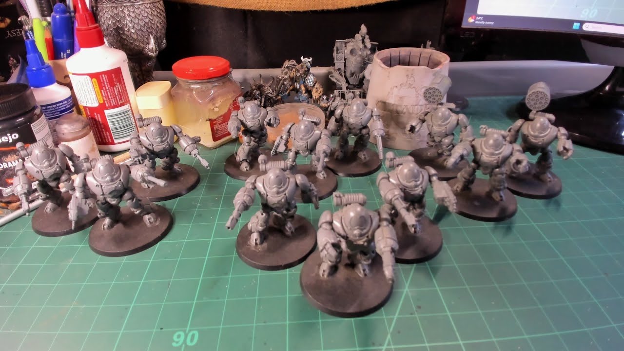 40K Custom Sentinel Kitbash for the Astra Militarum