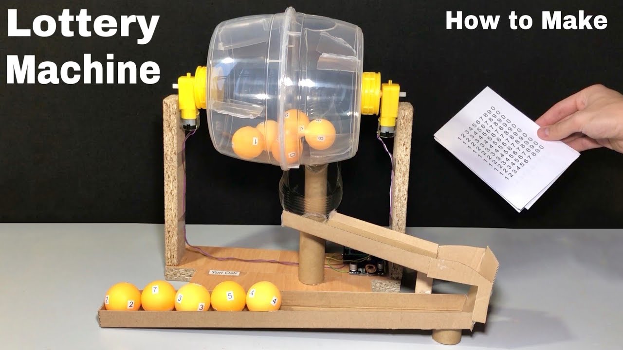 How to Make a Lottery Machine - Amazing DIY Game