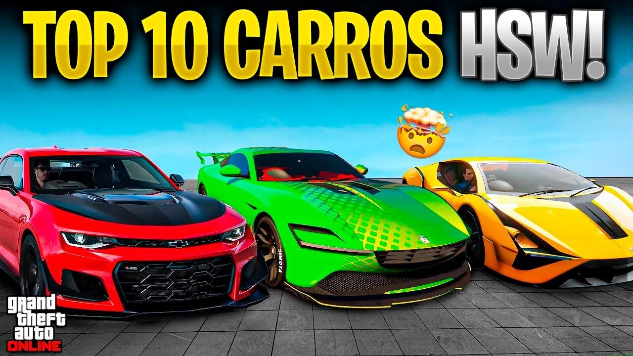 Os 10 melhores veículos HSW que você precisa ter no GTA Online