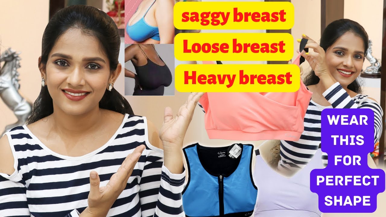 LIFT & FIRM Up SAGGING BREASTS by changing Your BRA👙Best Bras for Sagging Breasts
