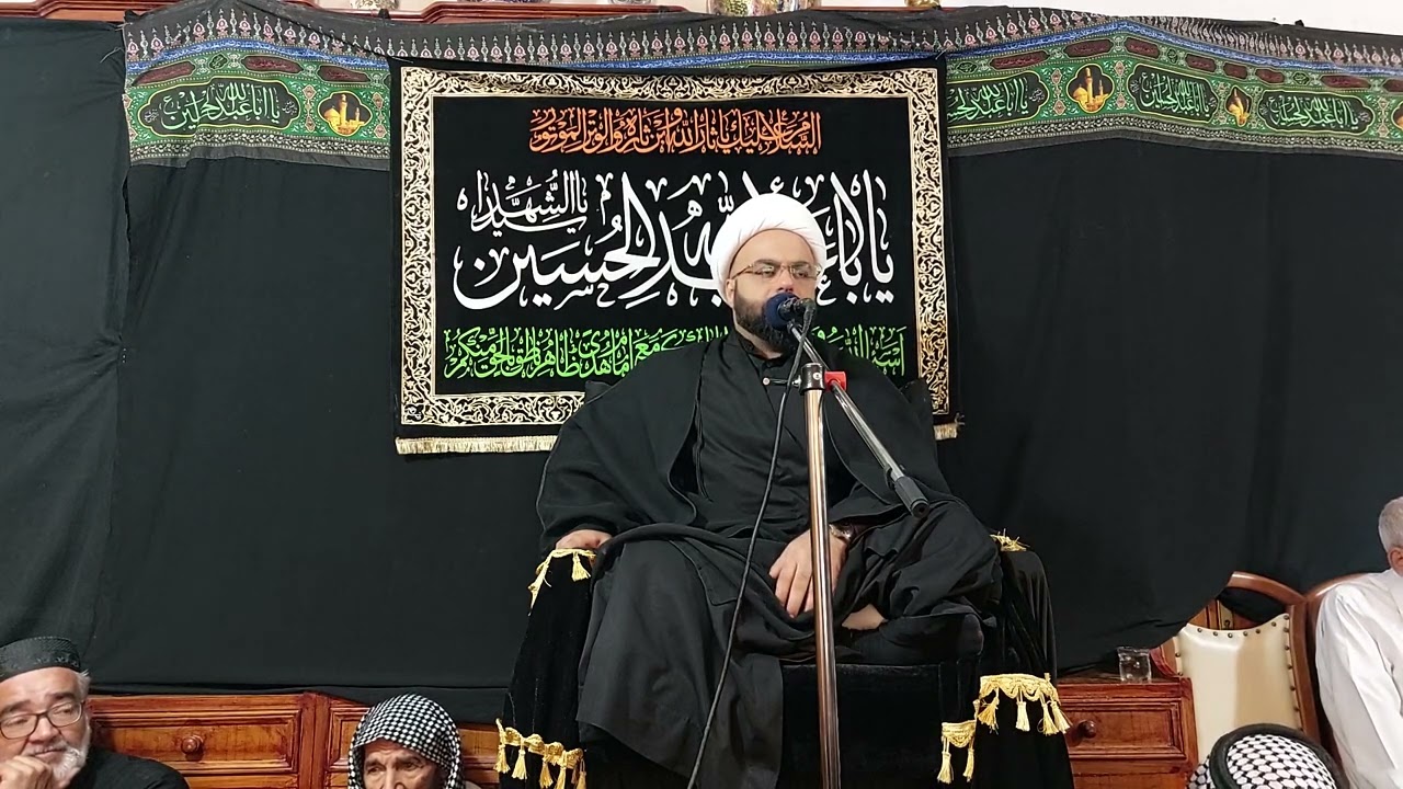 مجلس عزاء الإمام الحسين اليوم الخامس عشر محرم 1444 (جعفر الوائلي) في دار المرحوم الحاج وهاب عنوز