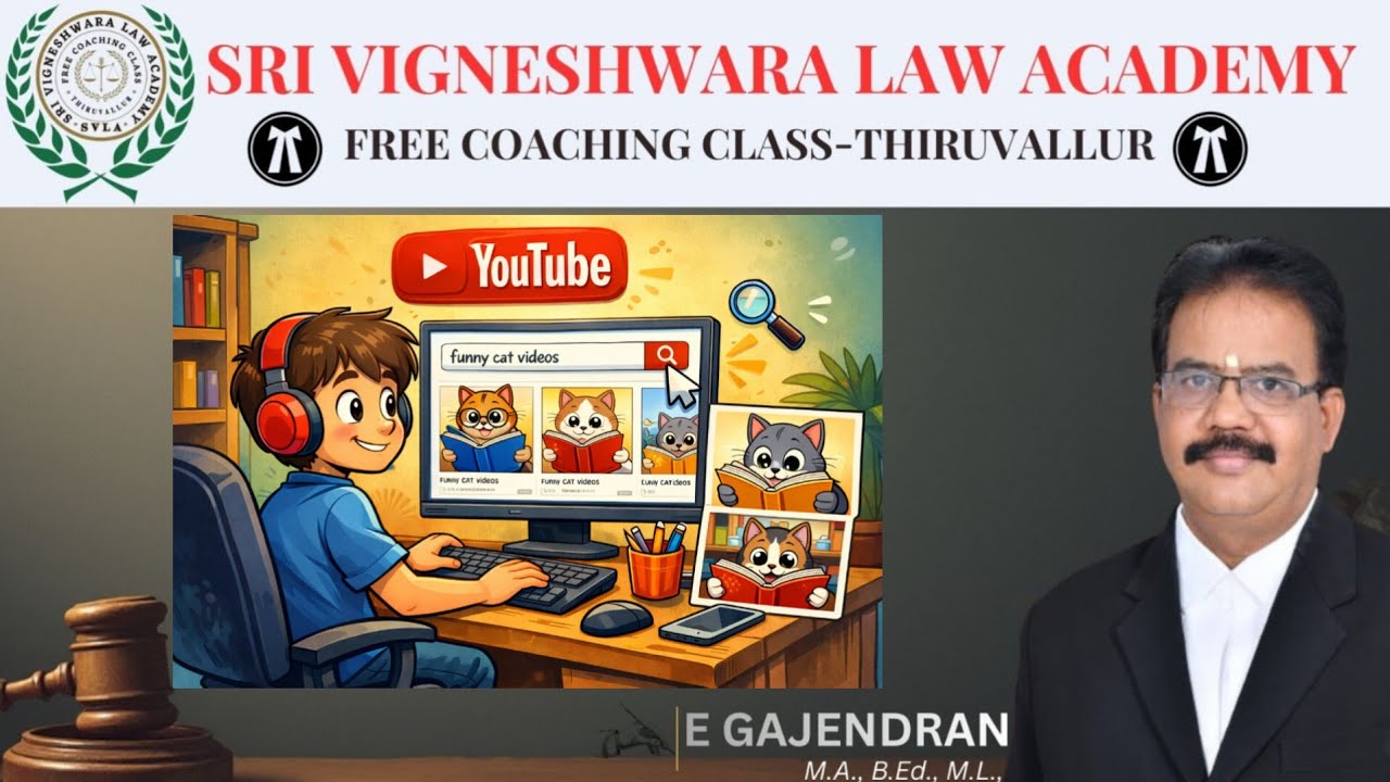How to search videos in you tube|in Tamil|Sri Vigneshwara law academy|ஶ்ரீ விக்னேஸ்வரா லா அகாடமி