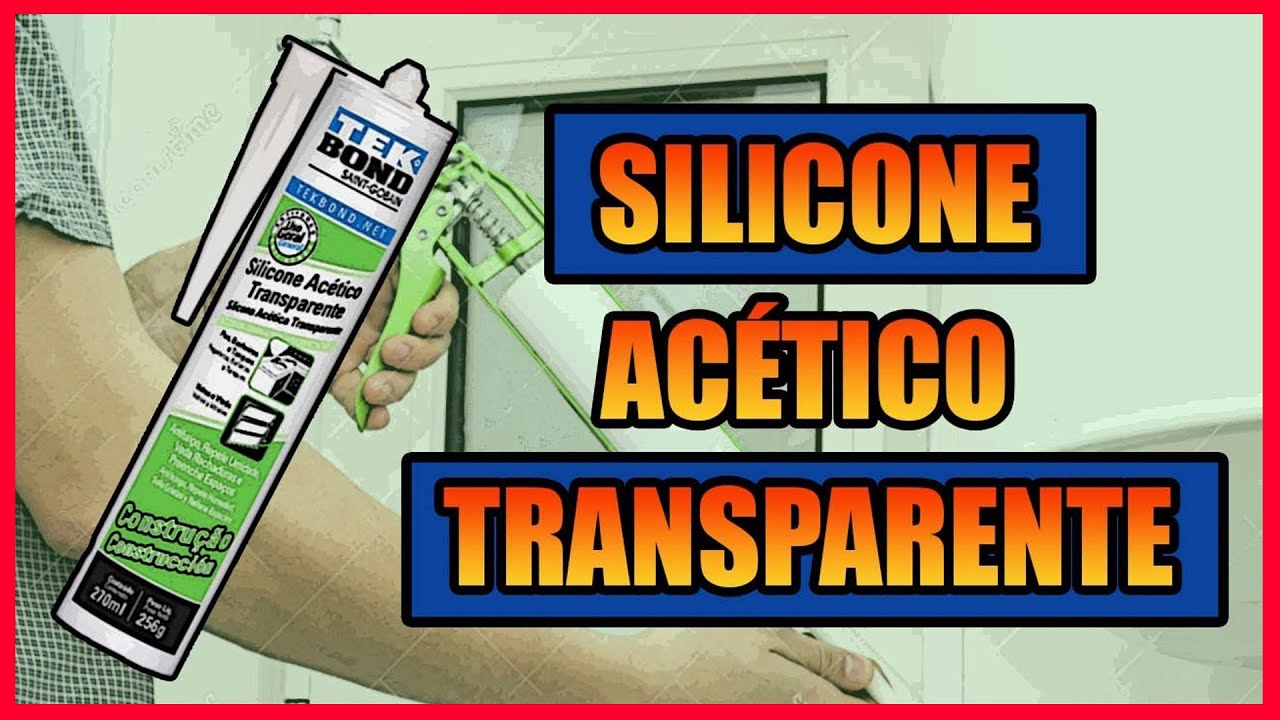 TekBond Silicone ACÉTICO INCOLOR Para Pias, Vasos, Box Em Banheiros, Portas e Janelas!