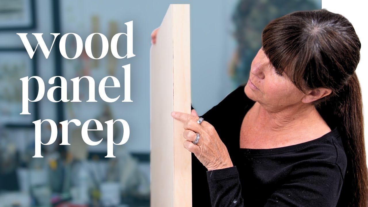Mixed Media Painting On Wood Panel - How I Get Started
