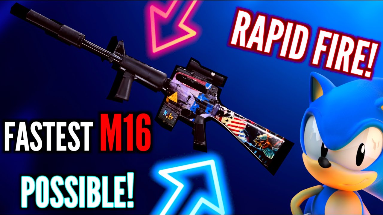 The Best M16 Loadout Possible | Fastest Fire Rate and Mobility | Warzone