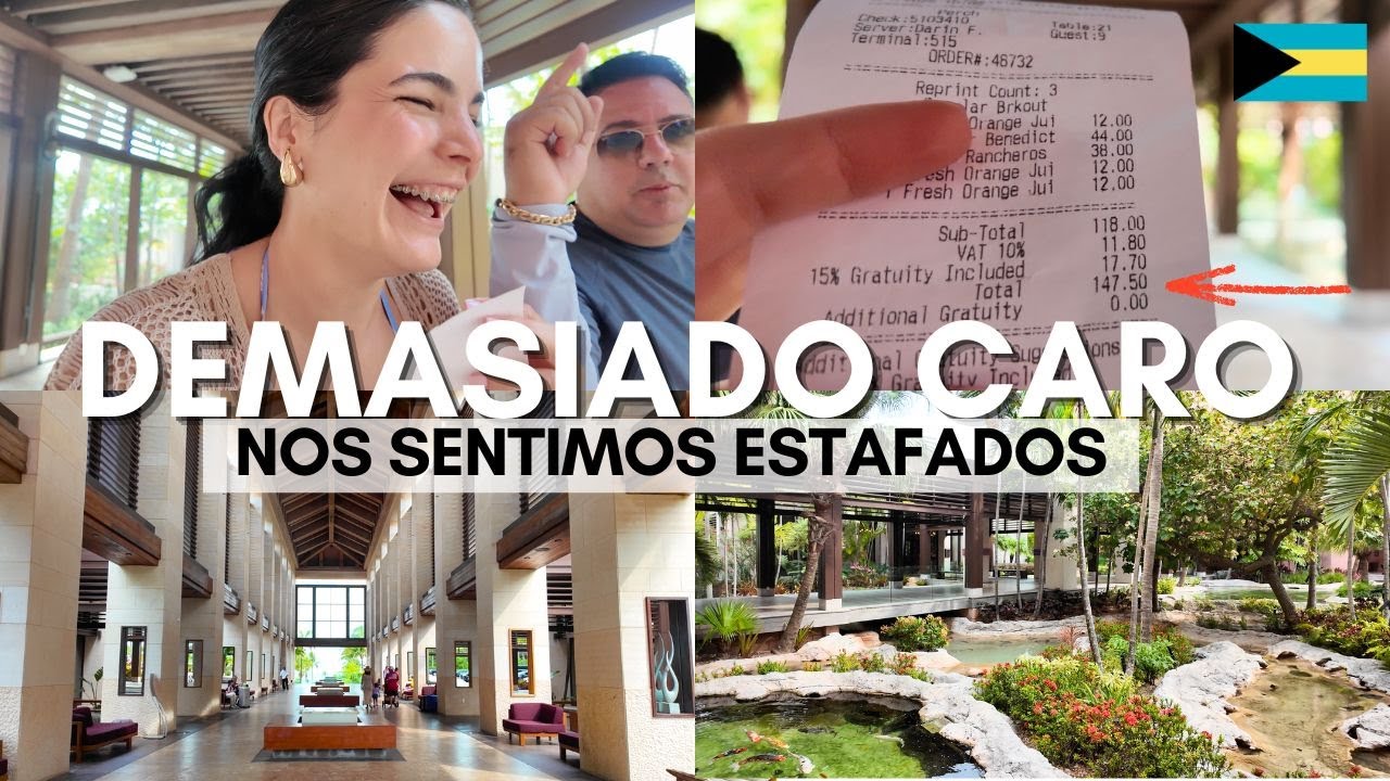 ❌ NO VAYAS AL ATLANTIS Bahamas SIN VER ESTE VIDEO. La comida MAS CARA de TODOS NUESTROS VIAJES 🇧🇸