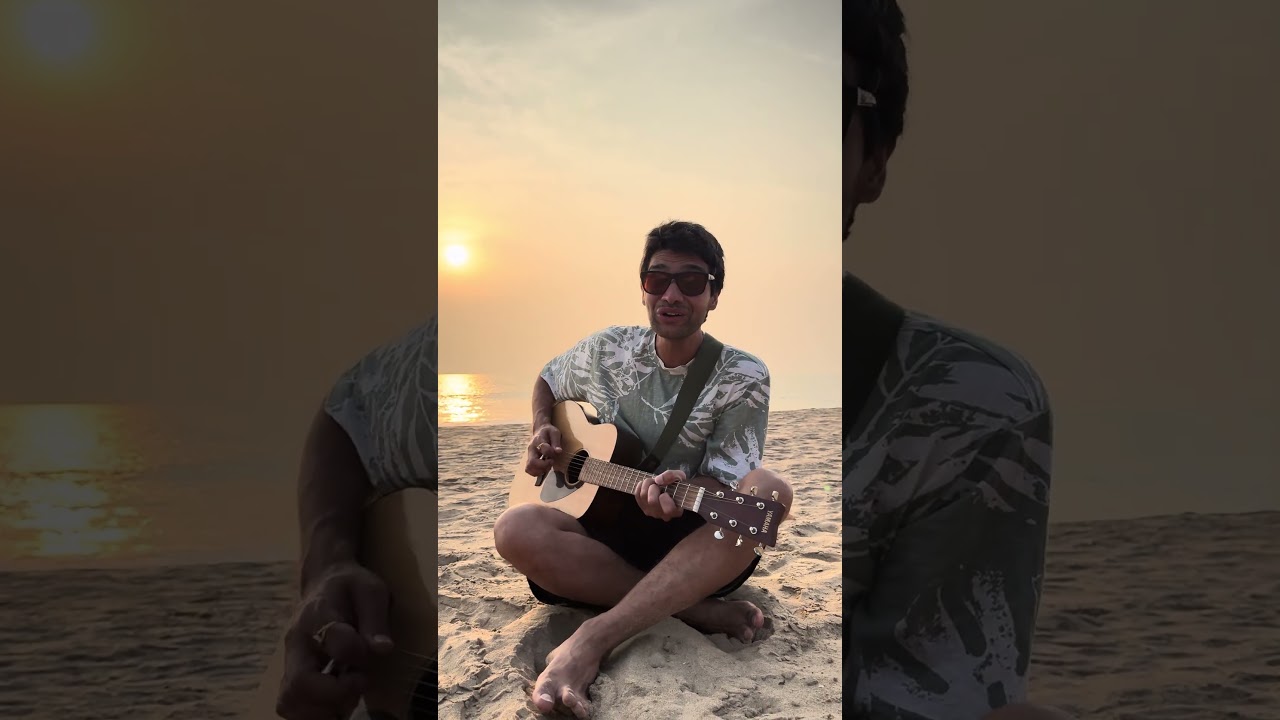 Aankhai Ma at the beach #nepalimusician #nepalisinger #originalnepalisong #nepalimusic  #musician