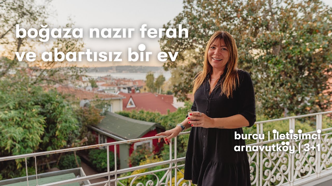 Arnavutköy'de 3+1 Bir Dairede Eski Dönem Evinin Ruhunu Korumak