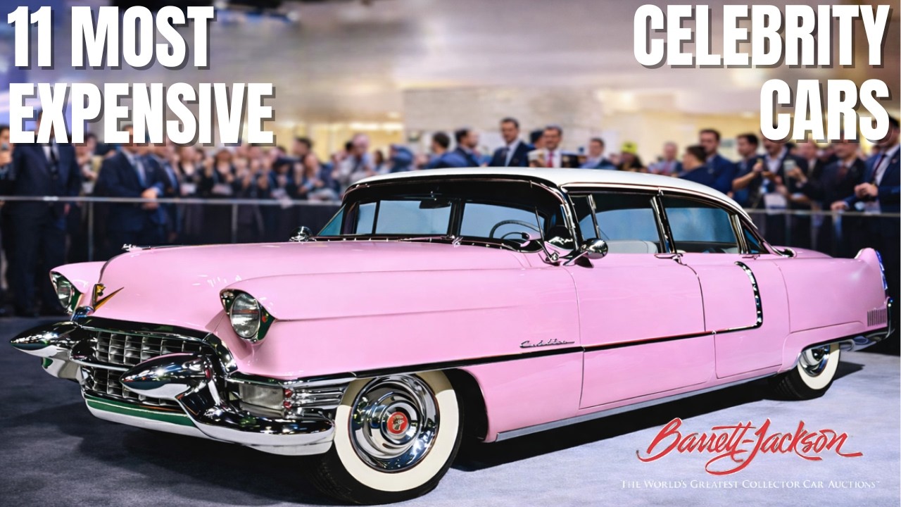 11 Most EXPENSIVE Celebrity Cars Ever Sold At Auction
