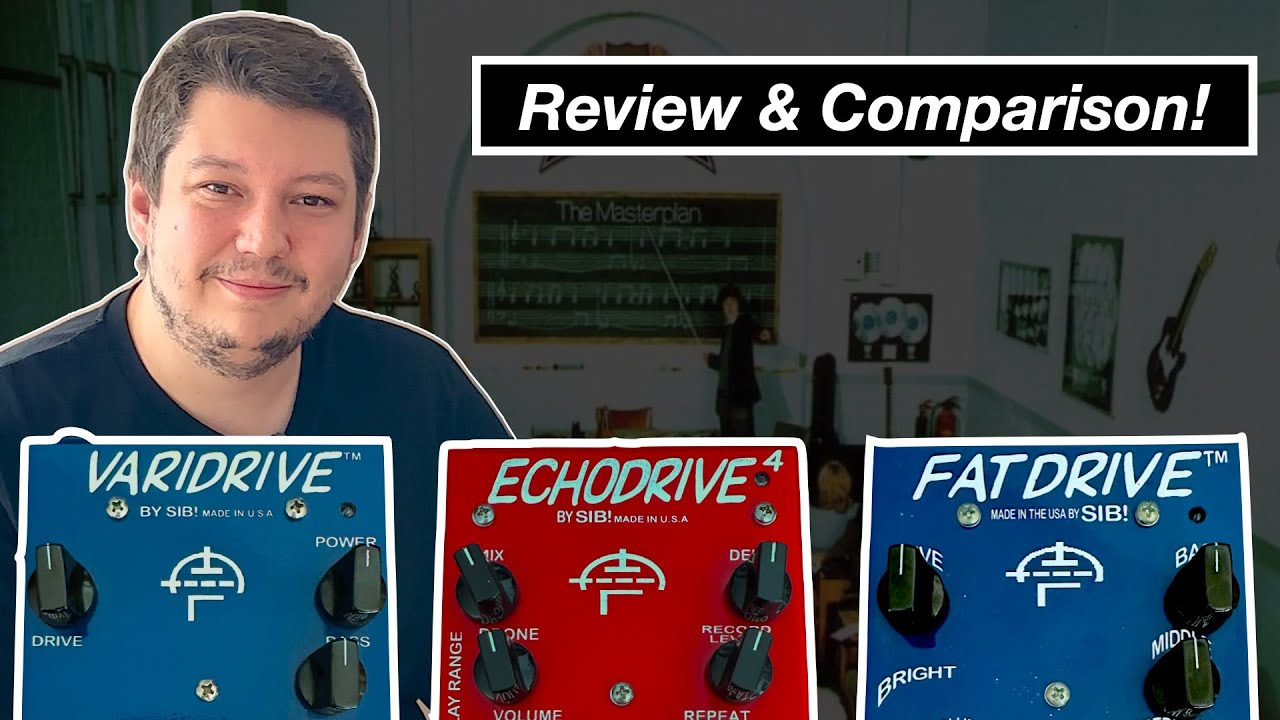 SIB Pedal Shootout: Echodrive vs Varidrive vs Fatdrive!