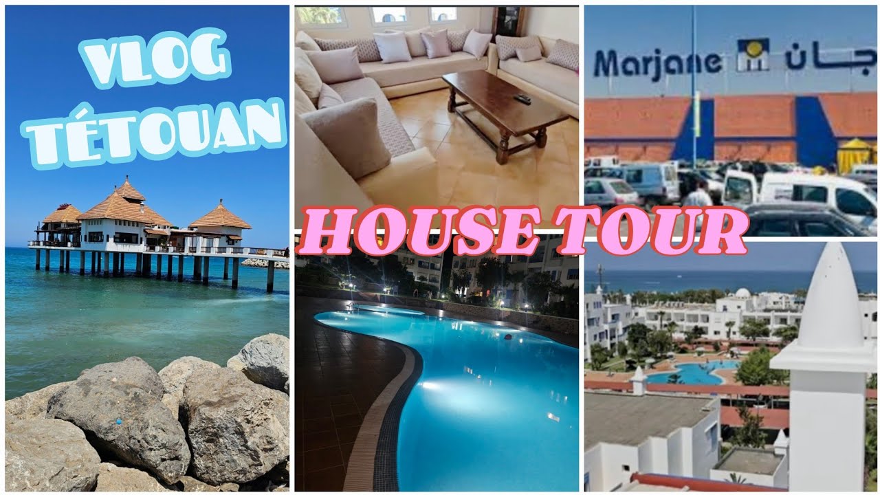 🌞Vibes vacances à TÉTOUAN 🌸Housse tour Maison + découvertes qui déchirent ! La folie du Maroc #maroc