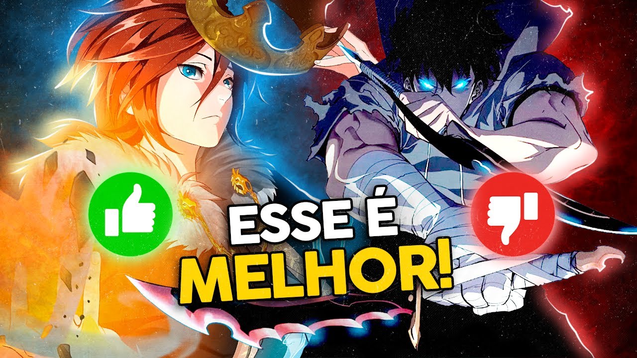 SOLO LEVELING É RUIM?! ESSES 5 SÃO MELHORES!