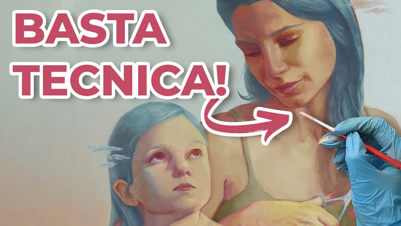 Se non riesci più a migliorare, guarda questo video | migliorare nel disegno in pittura arte