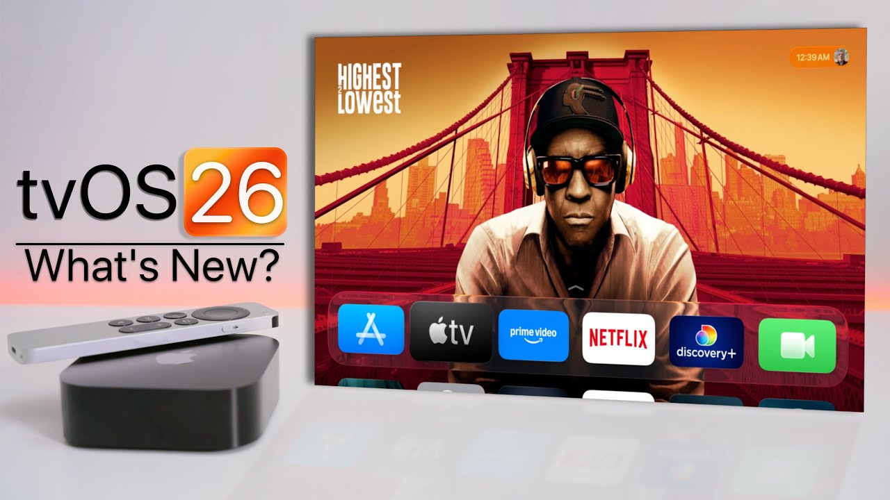 tvOS 26 is Out! - Every New Feature!