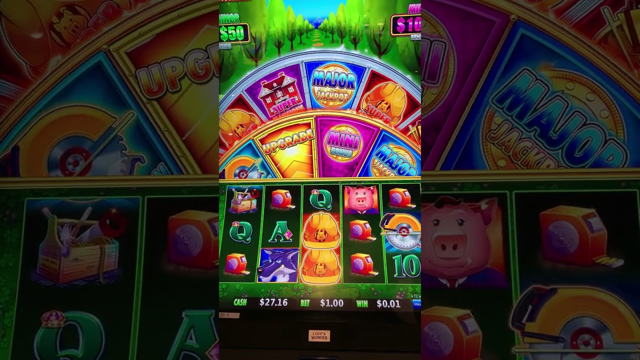 Huff N Puff $40 Buy In #casino #slotscasinogames #gamblinggame #slot #slotmachine