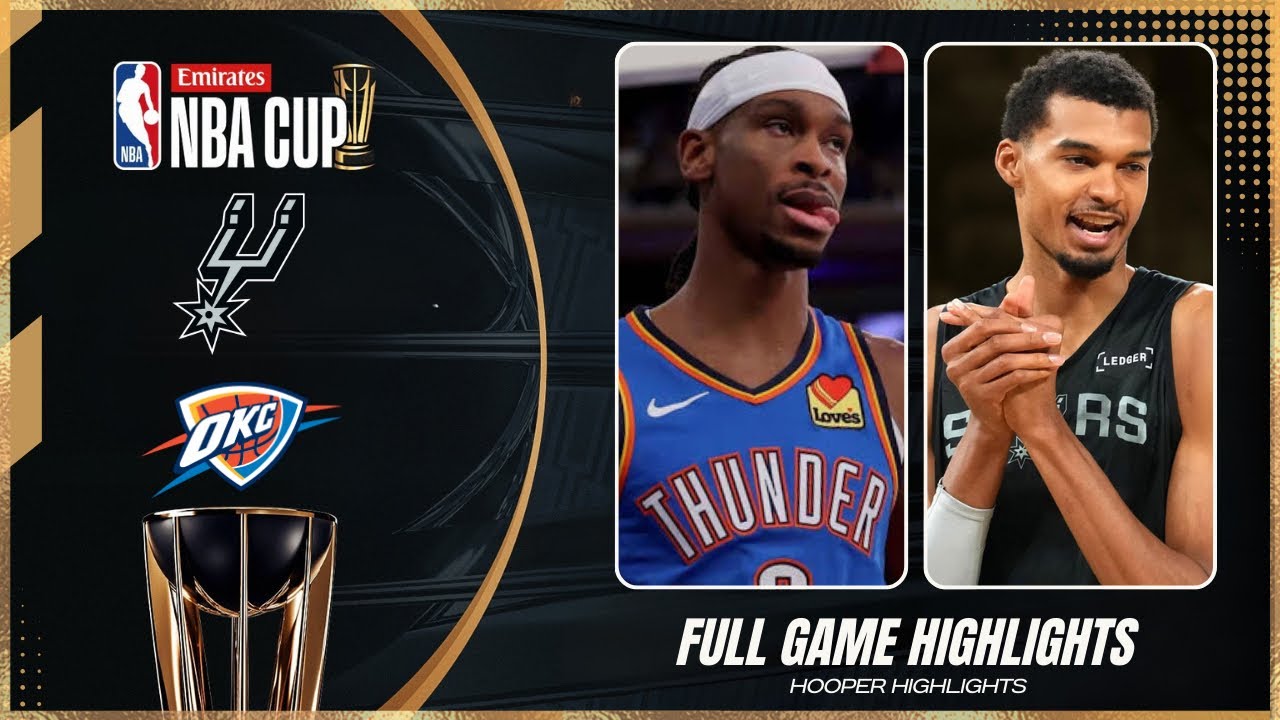 Oklahoma City Thunder vs San Antonio Spurs Full Game Highlights | Dec 13 | 2025 NBA Emirates Cup