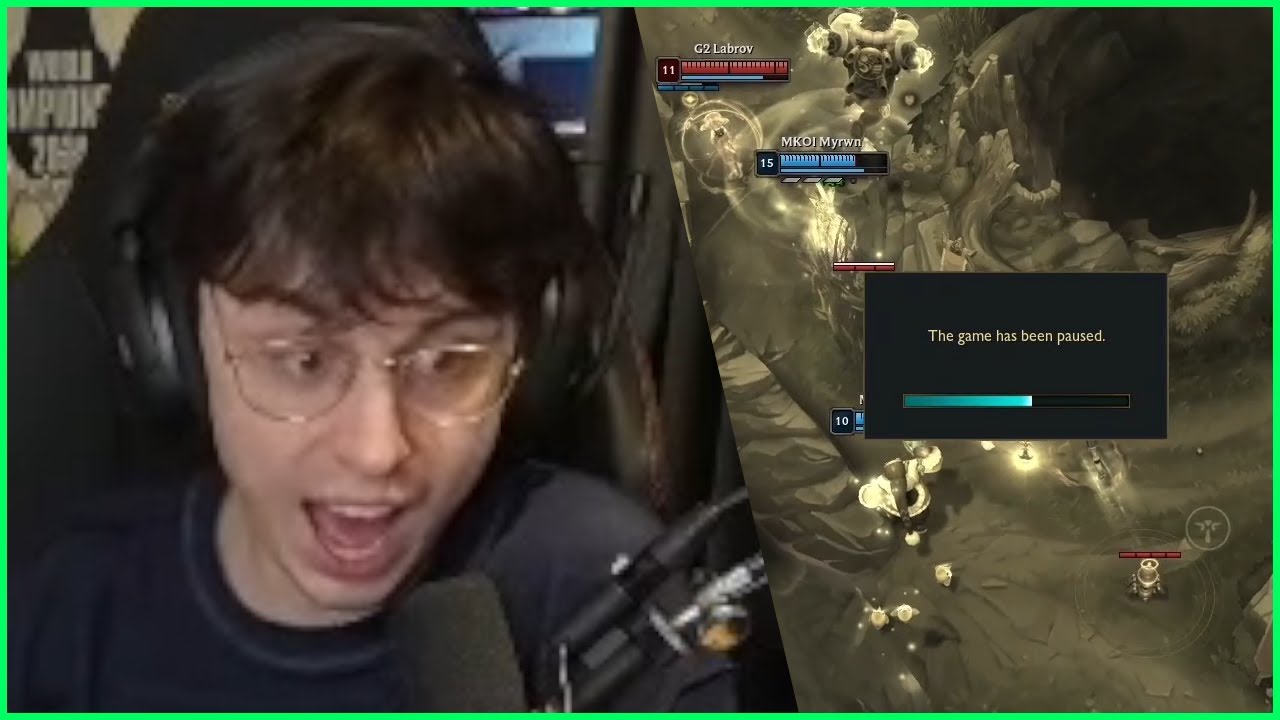 Caedrel Reacts To Chronobreak In MKOI VS G2