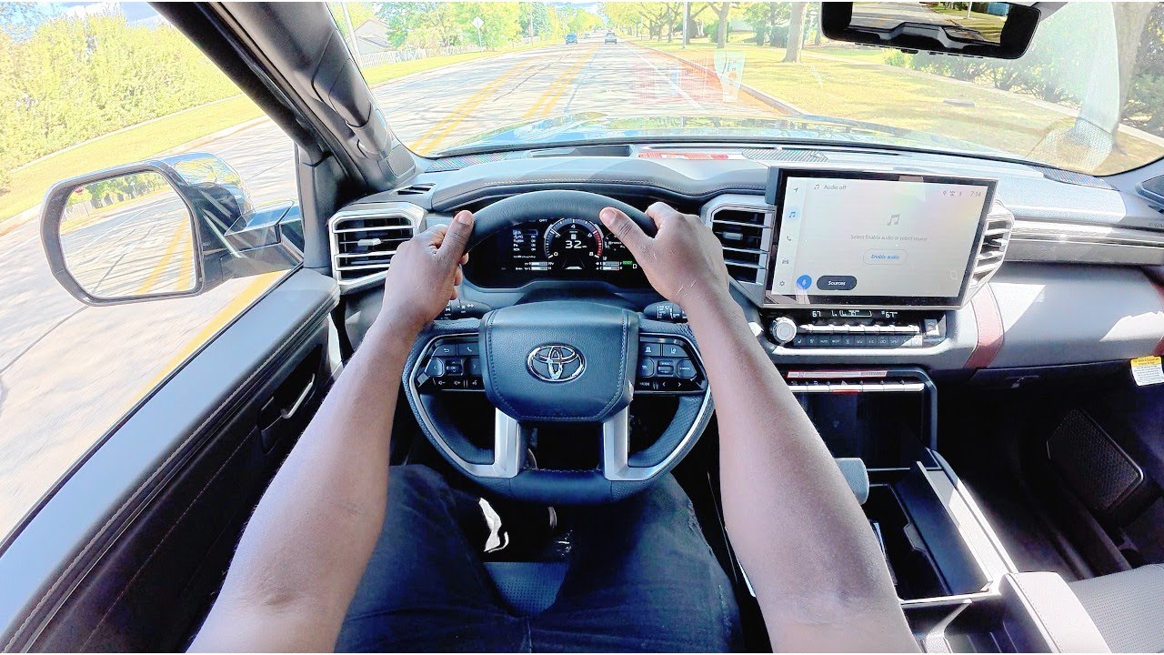2026 Toyota Sequoia Capstone 4WD Hybrid | POV Test Drive & Walkaround 🚙