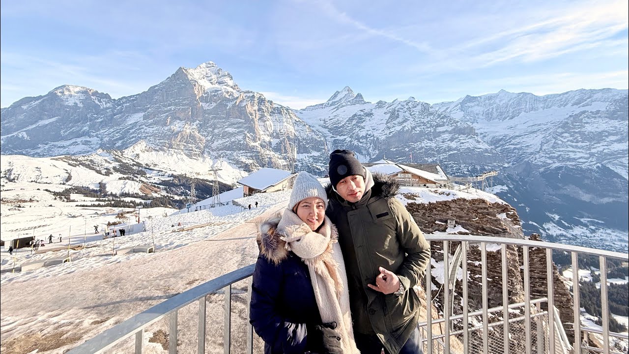 Ramstein to Grindelwald first cliff walk (Switzerland) to Interlaken 